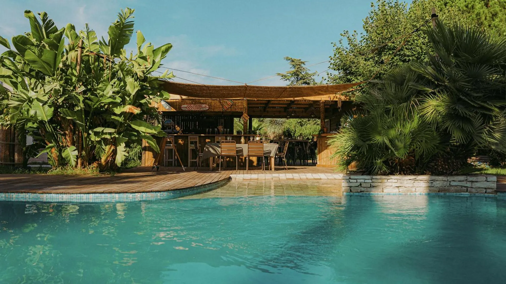 Prázdninový dům Maison Exotique Avec Piscine - Quatre Murs Et Un Toit Hyères Francie